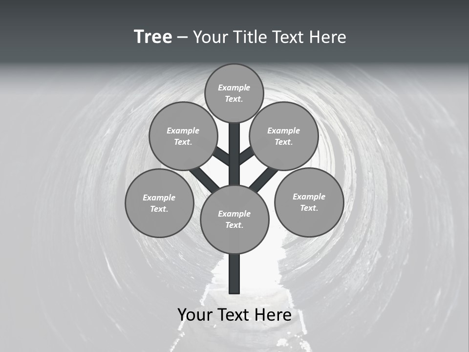 Deep Death Concrete PowerPoint Template