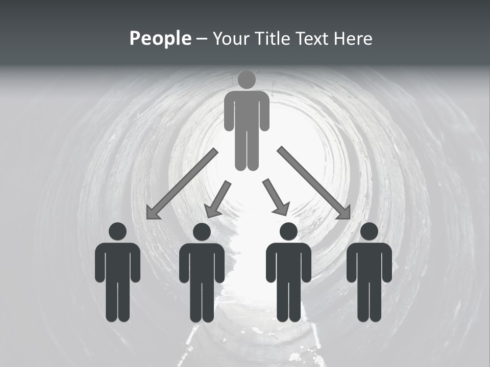 Deep Death Concrete PowerPoint Template