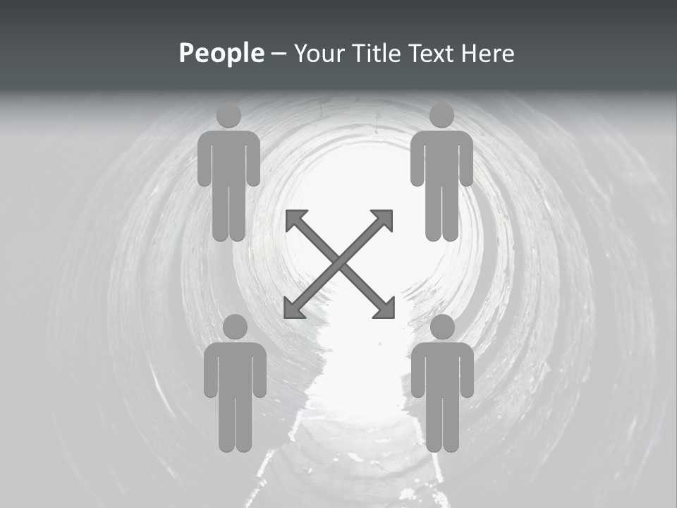 Deep Death Concrete PowerPoint Template