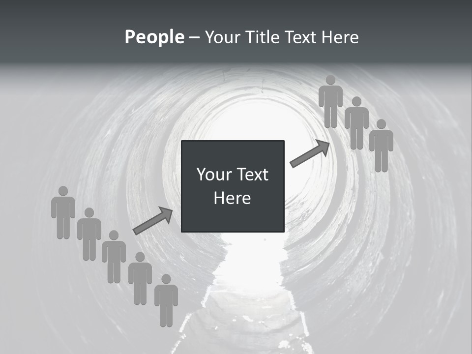 Deep Death Concrete PowerPoint Template