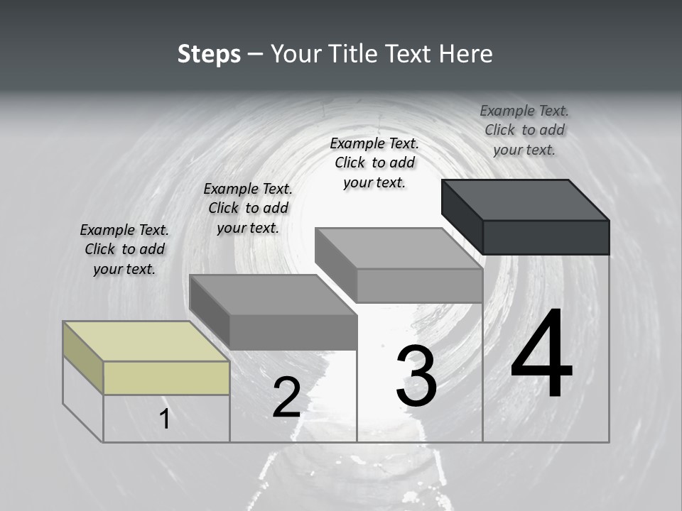 Deep Death Concrete PowerPoint Template