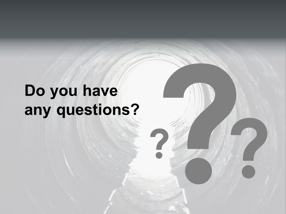 Deep Death Concrete PowerPoint Template