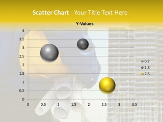 Helmet Working Holding PowerPoint Template