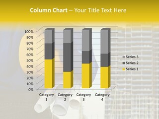 Helmet Working Holding PowerPoint Template