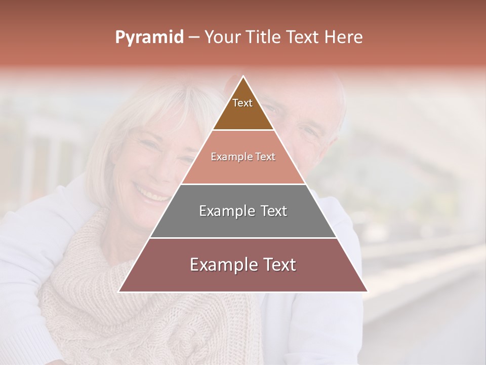 Joyful Togetherness Caucasian PowerPoint Template