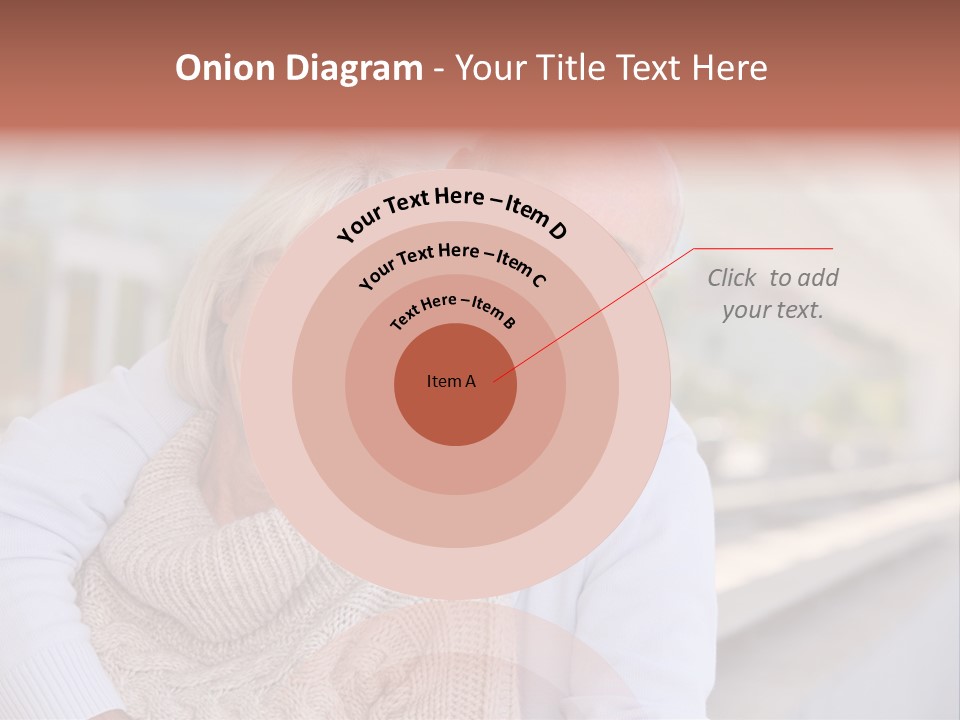 Joyful Togetherness Caucasian PowerPoint Template