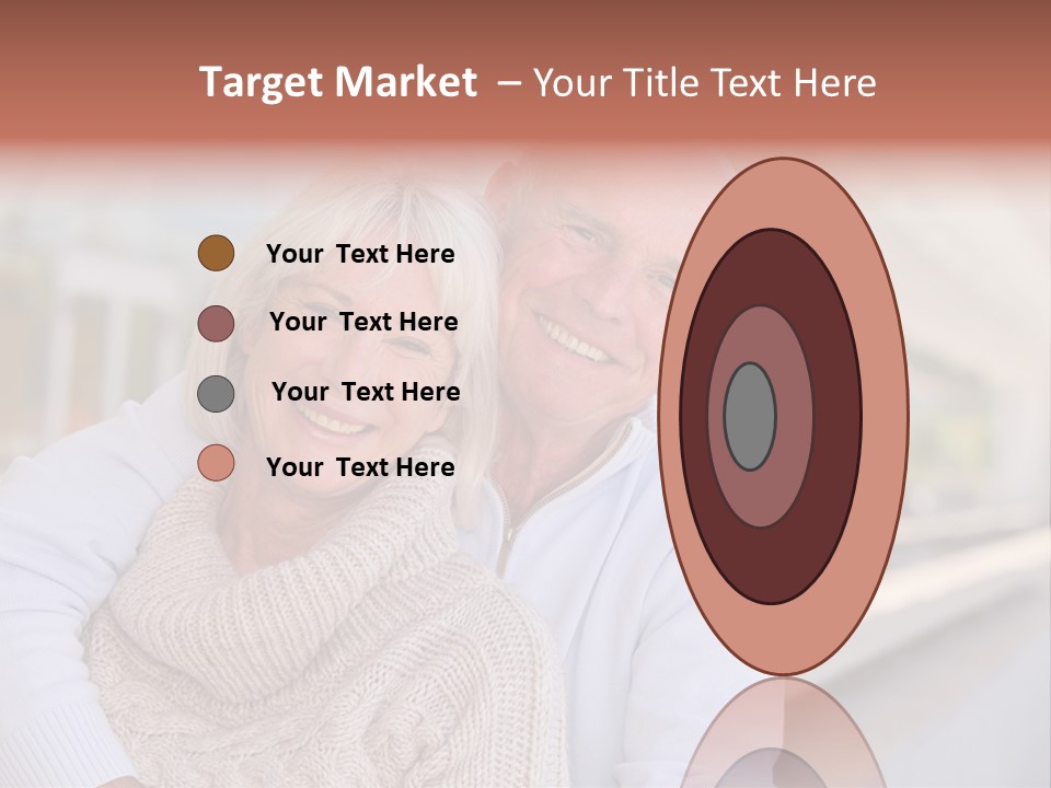 Joyful Togetherness Caucasian PowerPoint Template