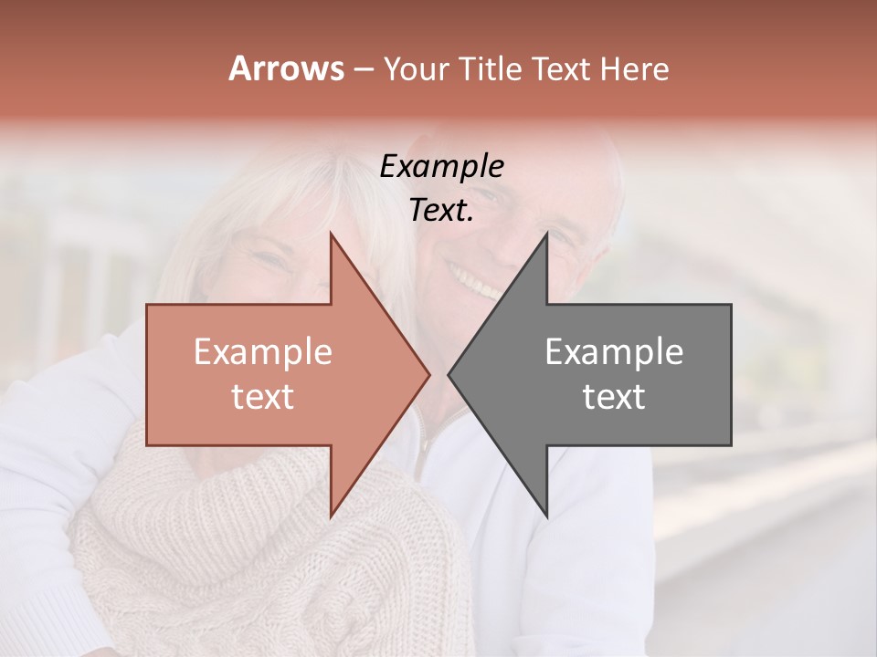 Joyful Togetherness Caucasian PowerPoint Template