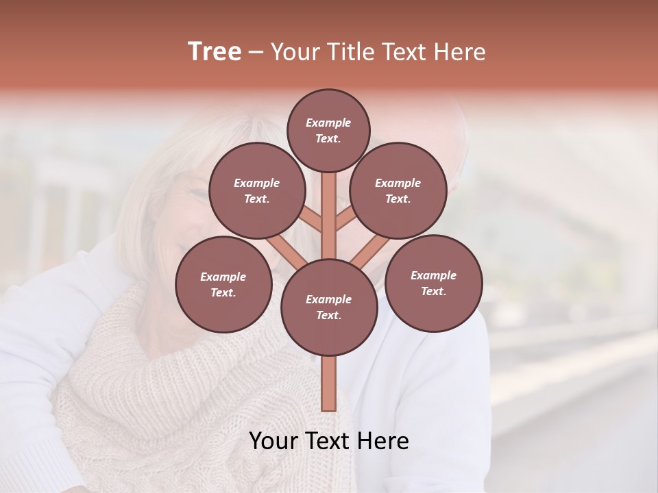 Joyful Togetherness Caucasian PowerPoint Template