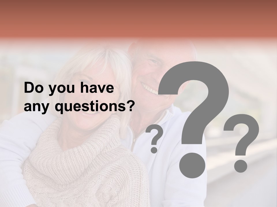 Joyful Togetherness Caucasian PowerPoint Template