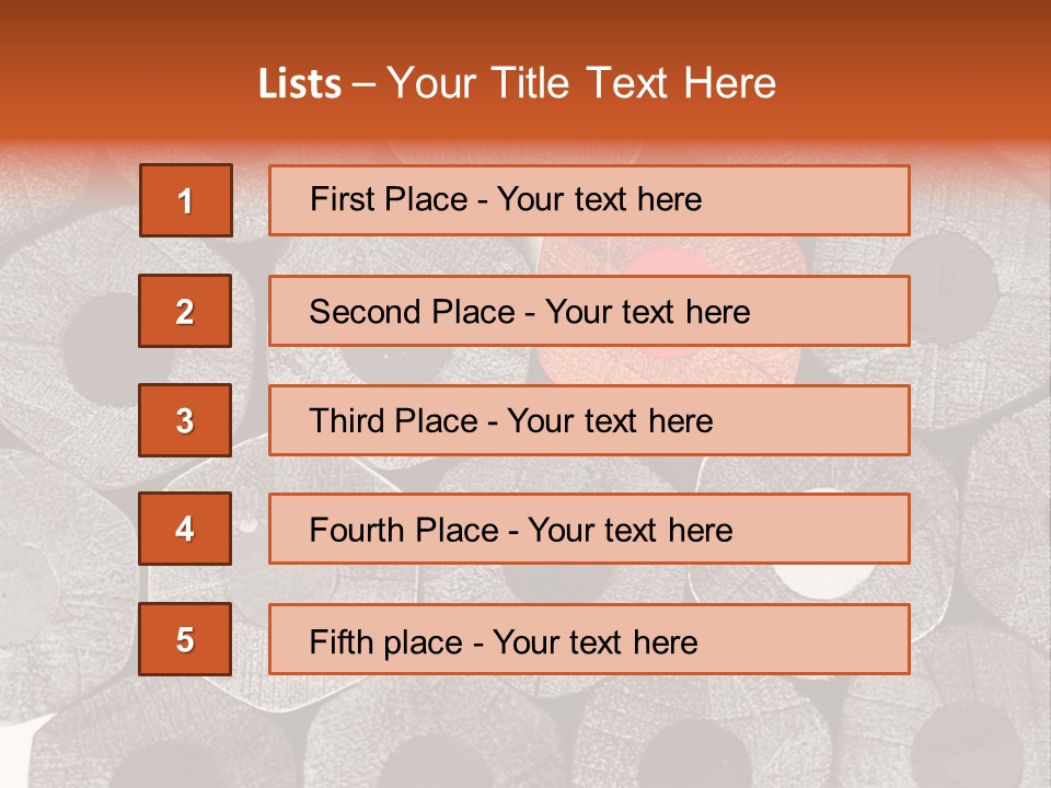 Equipment Red Color PowerPoint Template