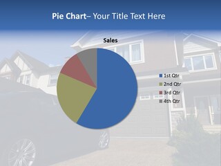 Roof Beautiful Garden PowerPoint Template