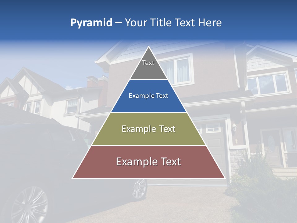 Roof Beautiful Garden PowerPoint Template