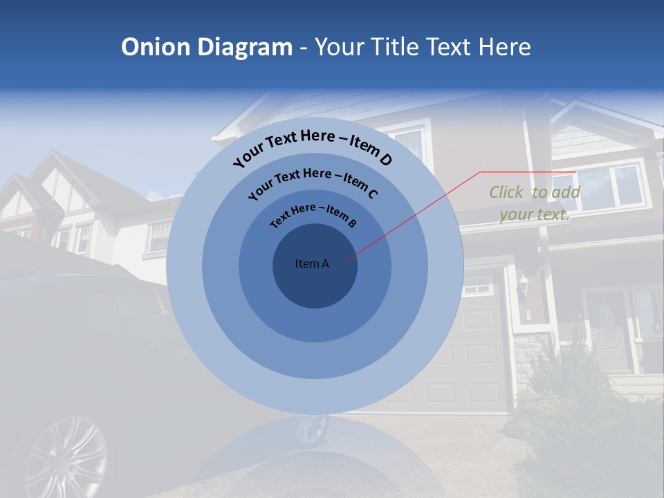 Roof Beautiful Garden PowerPoint Template