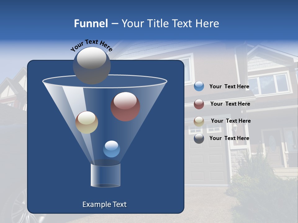 Roof Beautiful Garden PowerPoint Template