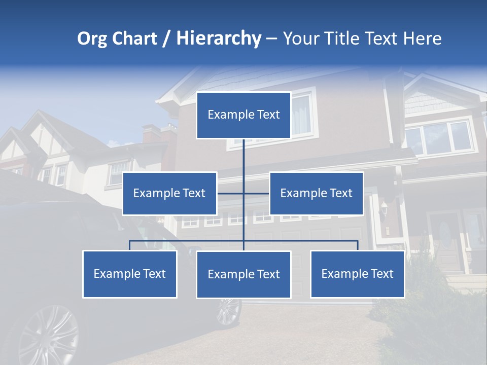 Roof Beautiful Garden PowerPoint Template