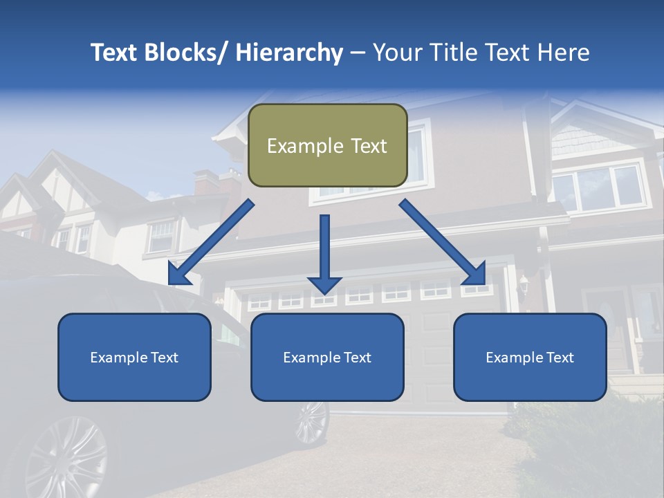 Roof Beautiful Garden PowerPoint Template