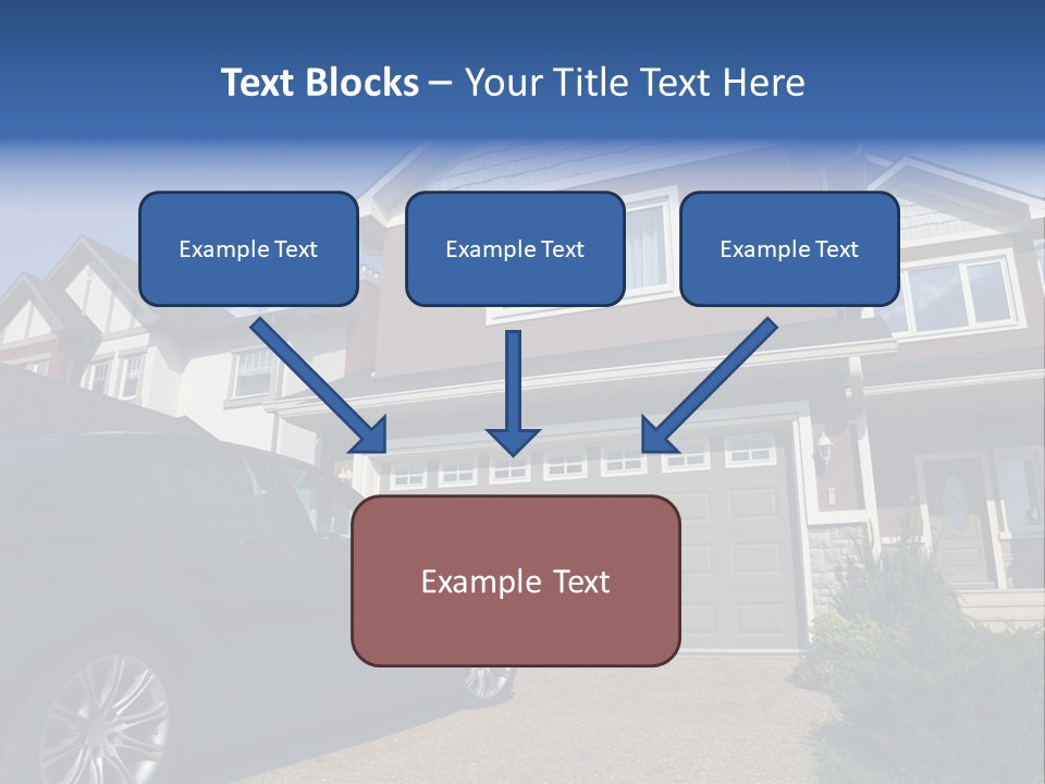 Roof Beautiful Garden PowerPoint Template