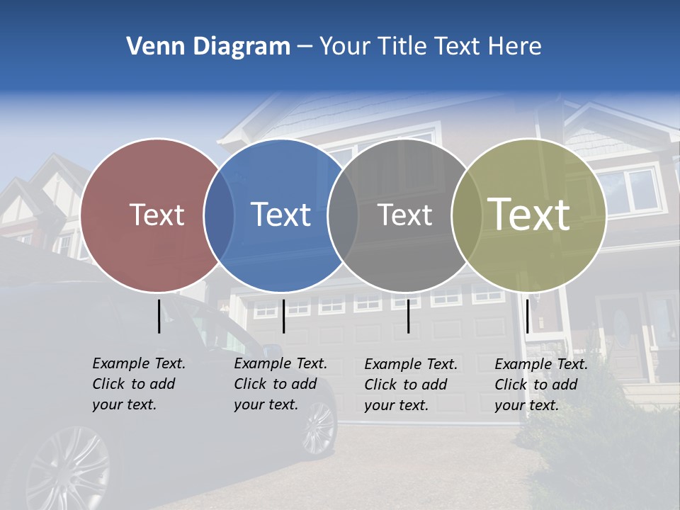 Roof Beautiful Garden PowerPoint Template