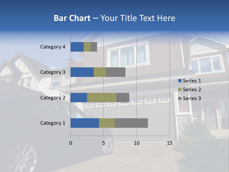 Roof Beautiful Garden PowerPoint Template