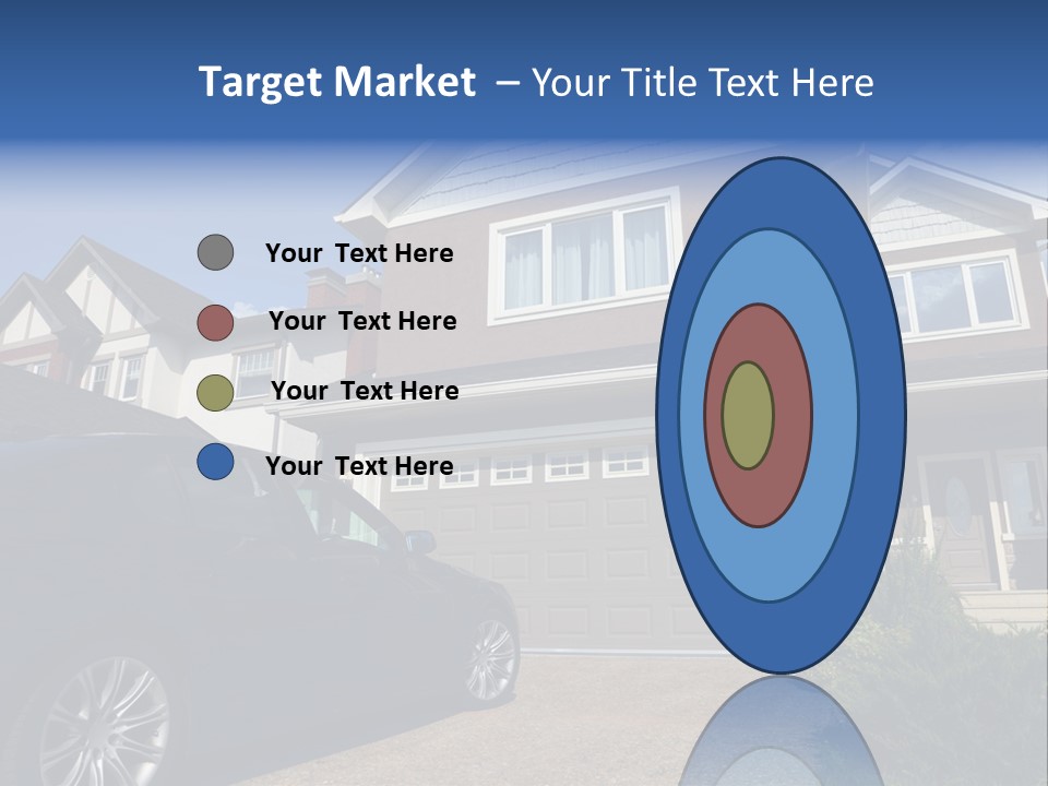 Roof Beautiful Garden PowerPoint Template