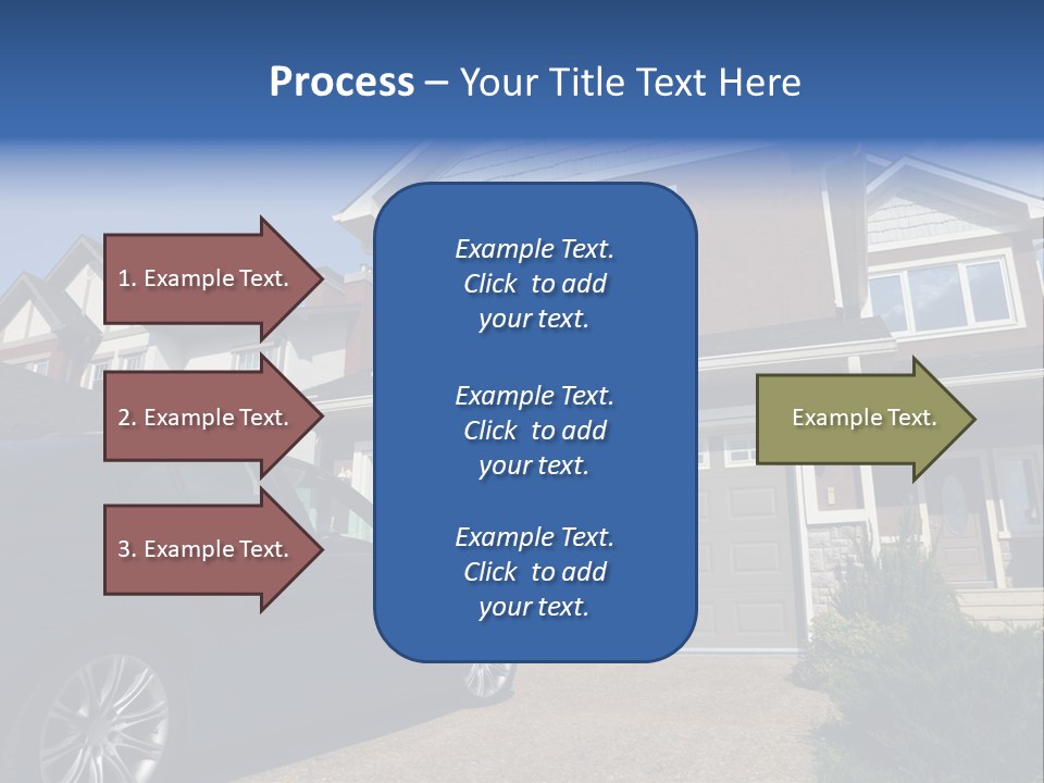Roof Beautiful Garden PowerPoint Template