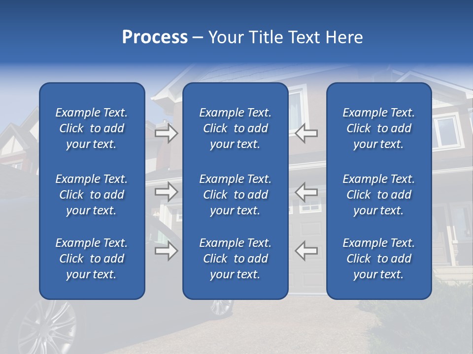 Roof Beautiful Garden PowerPoint Template