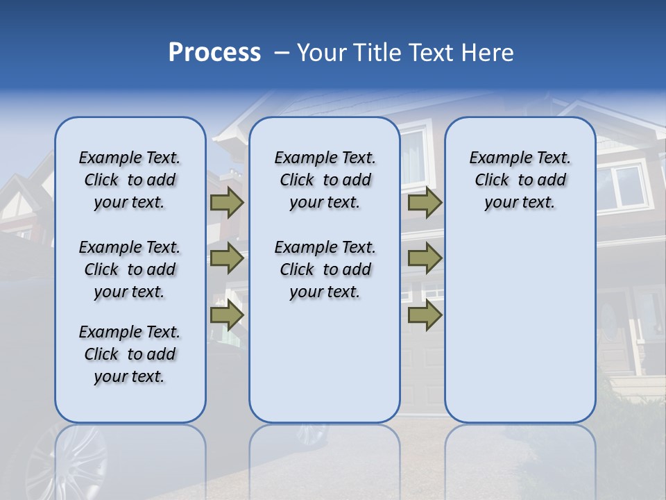 Roof Beautiful Garden PowerPoint Template