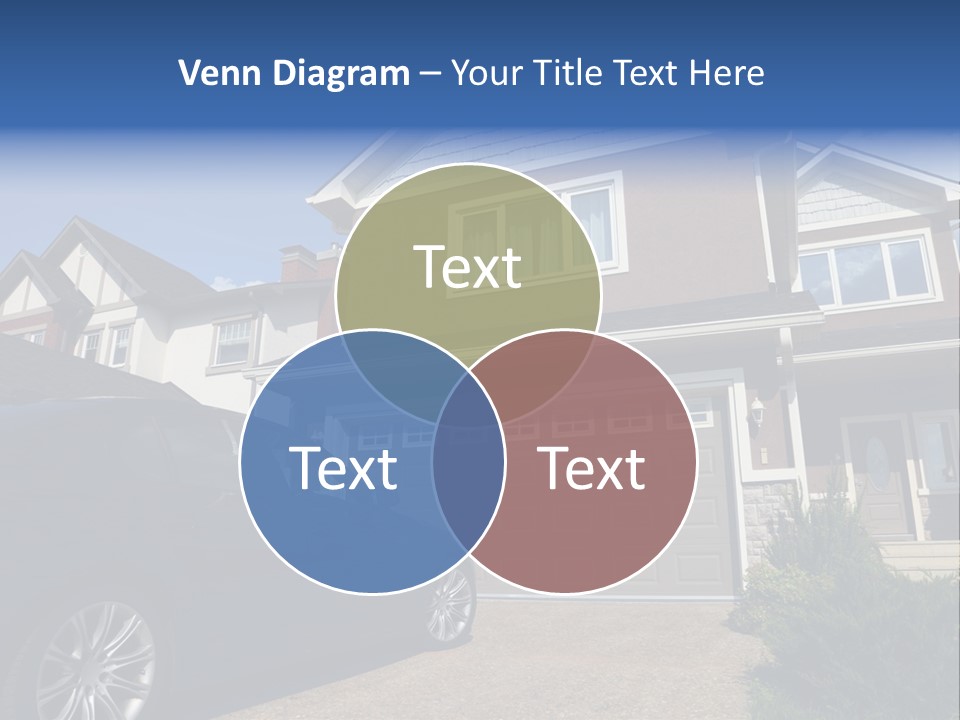 Roof Beautiful Garden PowerPoint Template