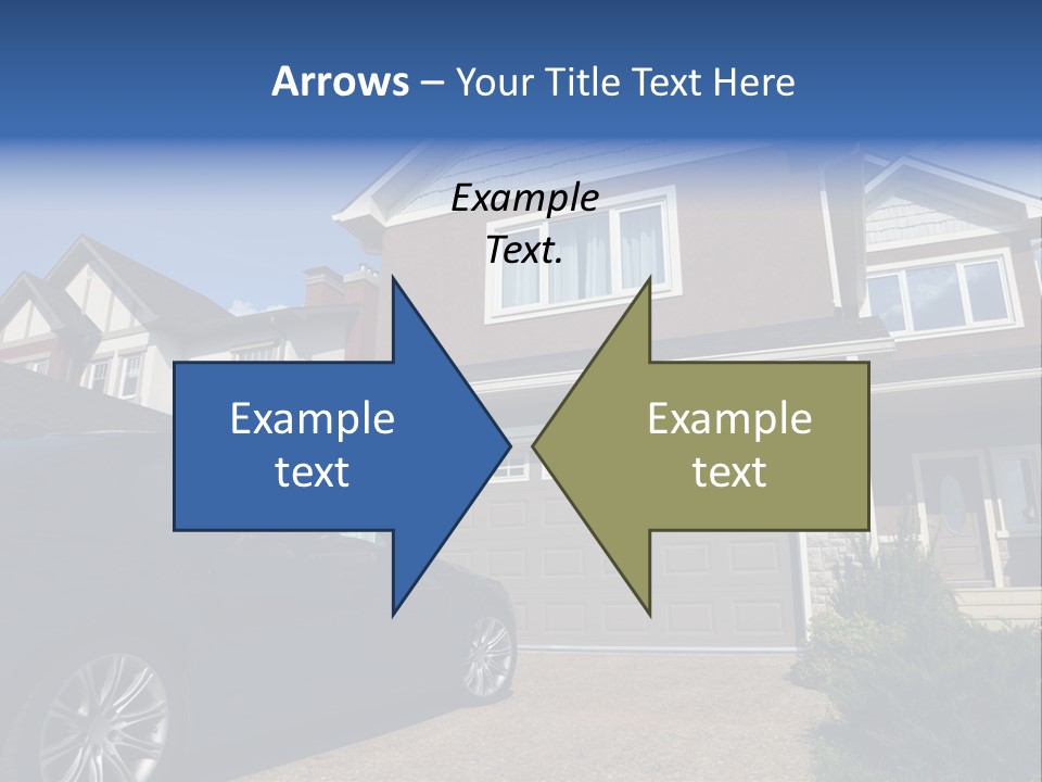 Roof Beautiful Garden PowerPoint Template