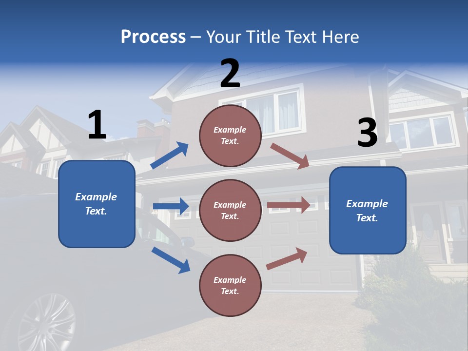 Roof Beautiful Garden PowerPoint Template