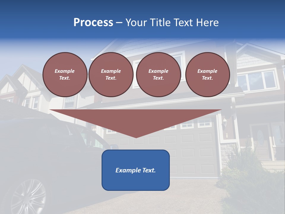 Roof Beautiful Garden PowerPoint Template