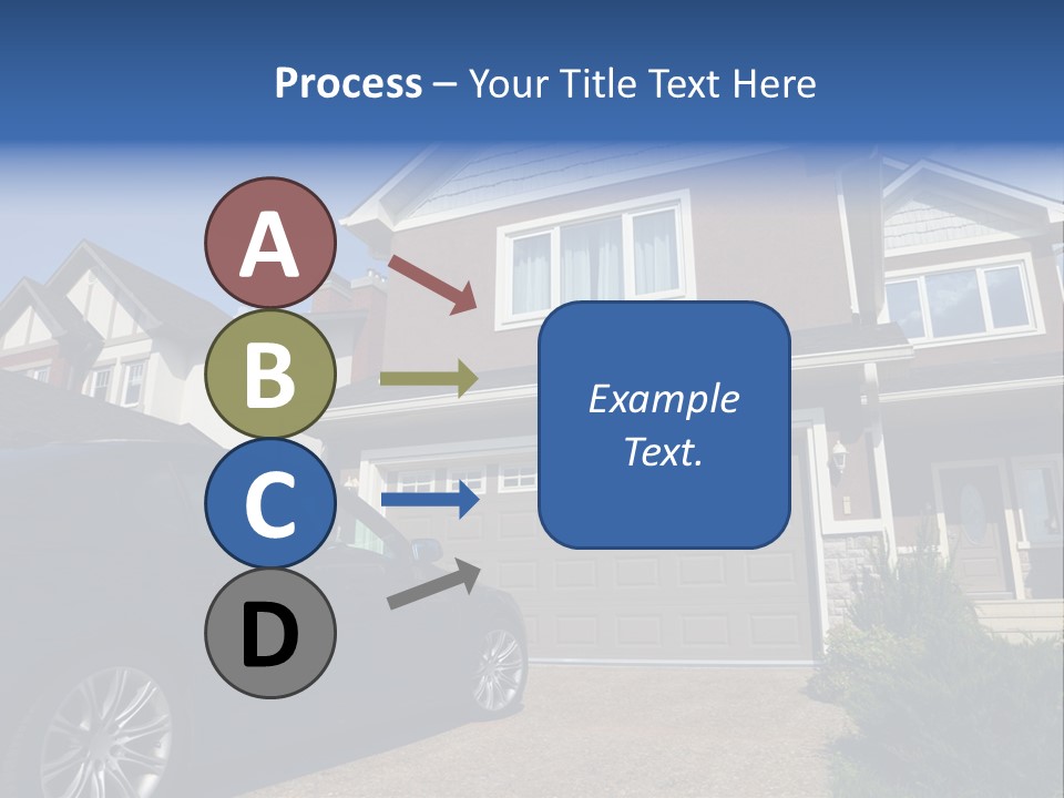 Roof Beautiful Garden PowerPoint Template