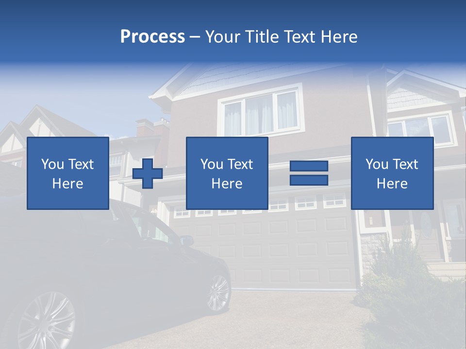 Roof Beautiful Garden PowerPoint Template