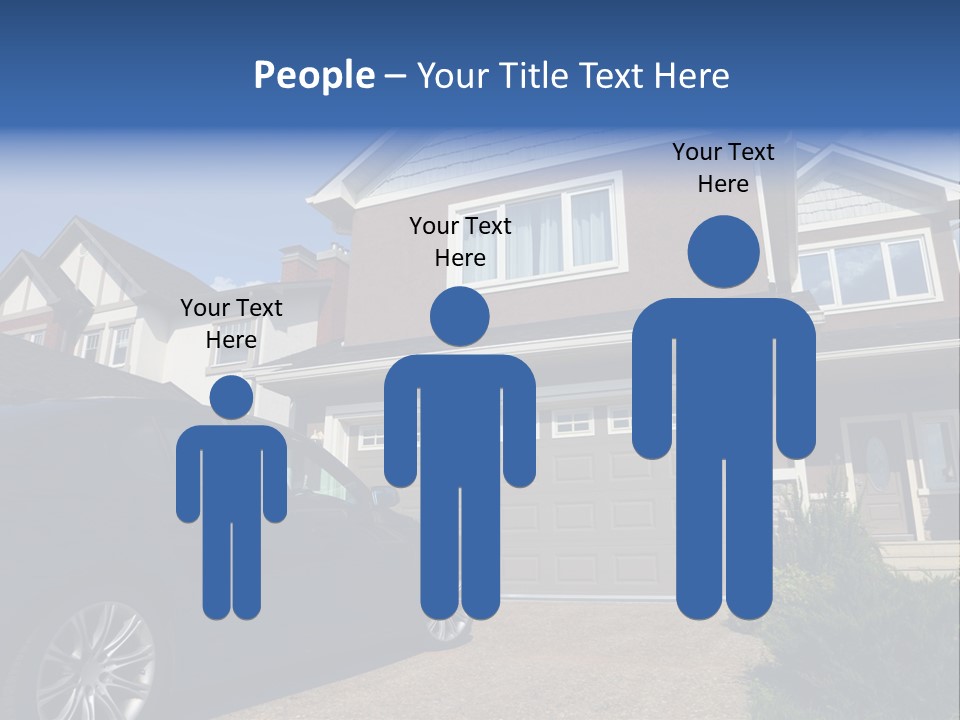 Roof Beautiful Garden PowerPoint Template