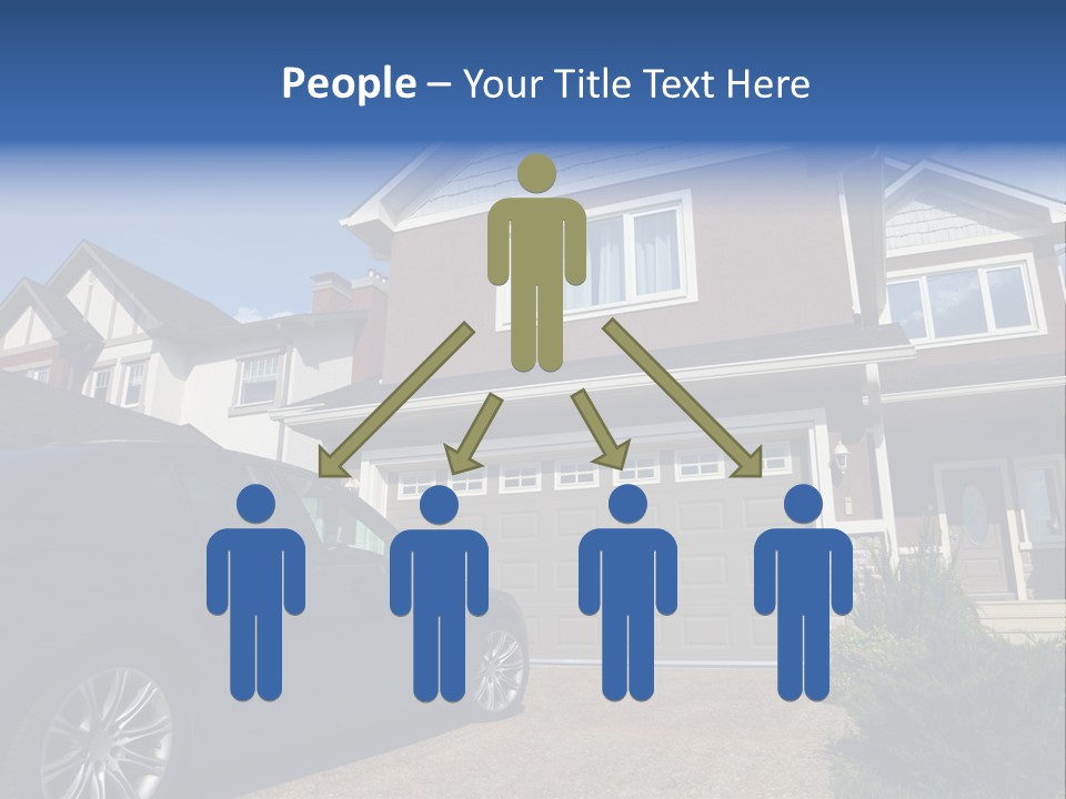 Roof Beautiful Garden PowerPoint Template