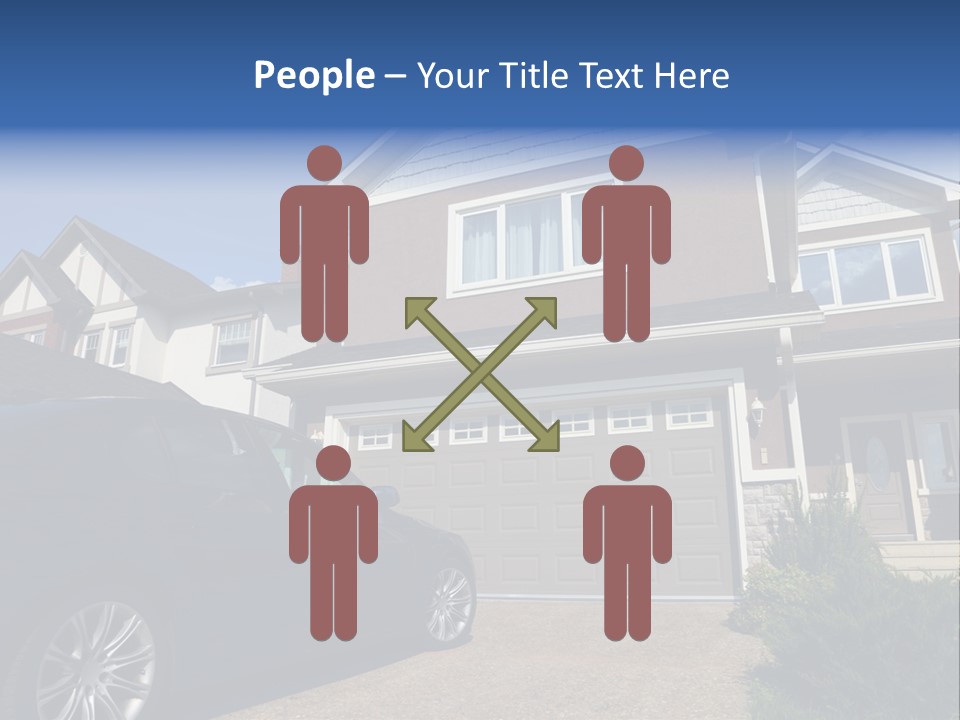 Roof Beautiful Garden PowerPoint Template