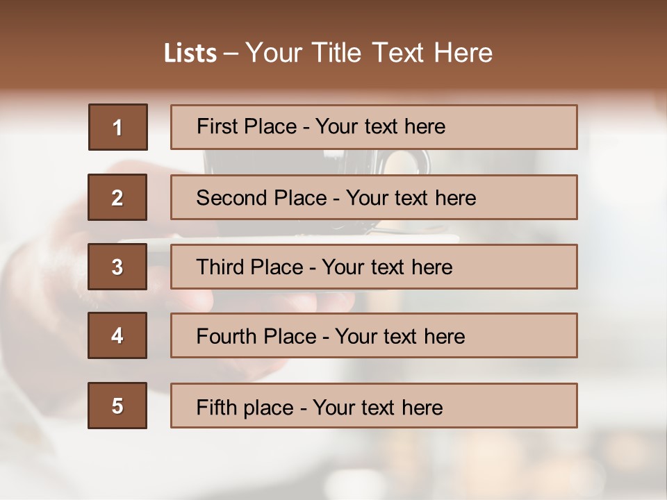Mug Coffee Hot PowerPoint Template