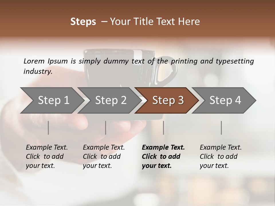 Mug Coffee Hot PowerPoint Template