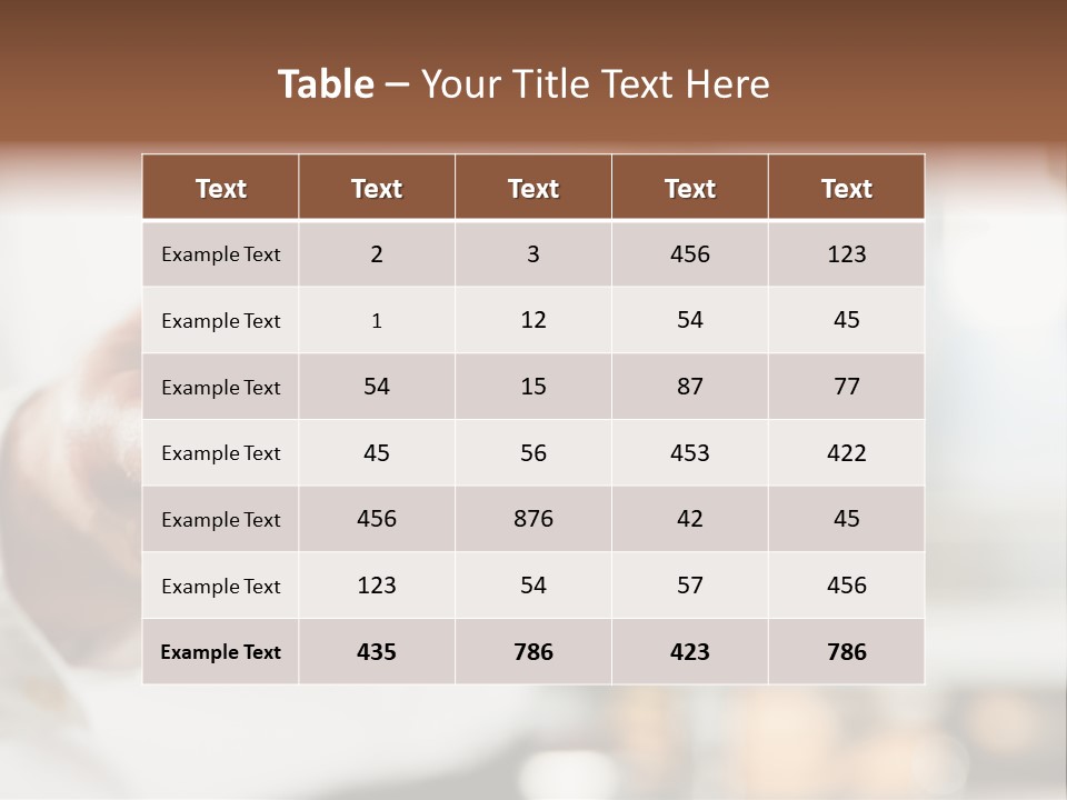 Mug Coffee Hot PowerPoint Template