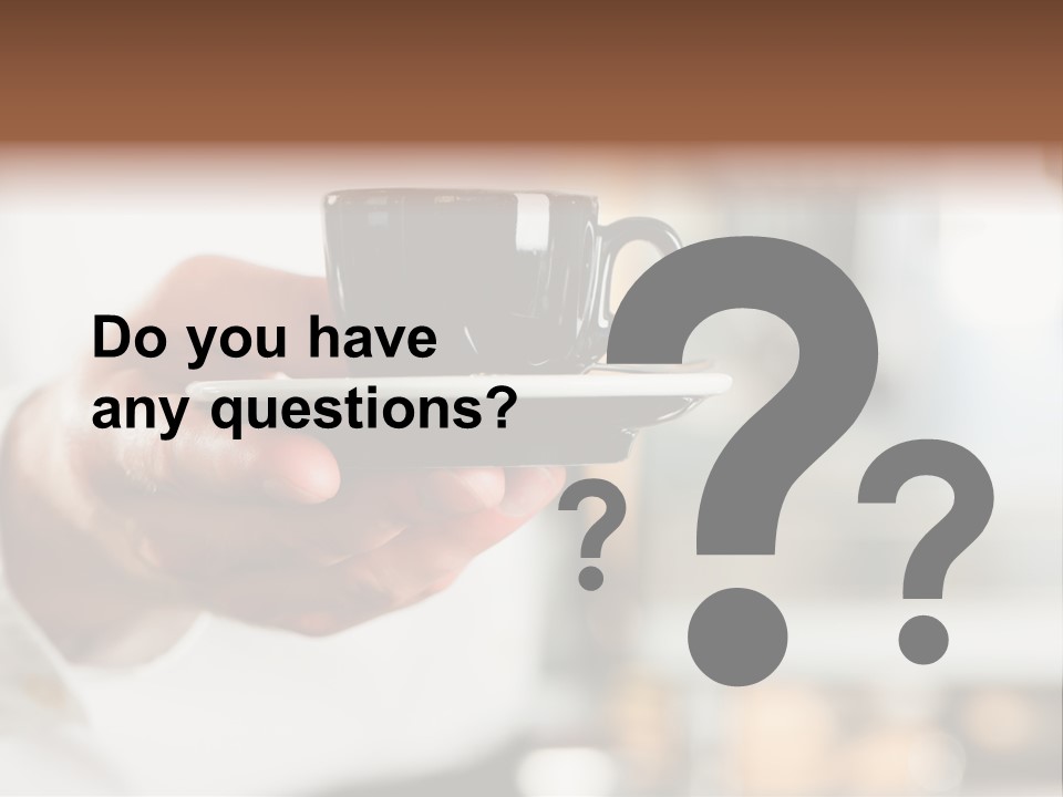 Mug Coffee Hot PowerPoint Template