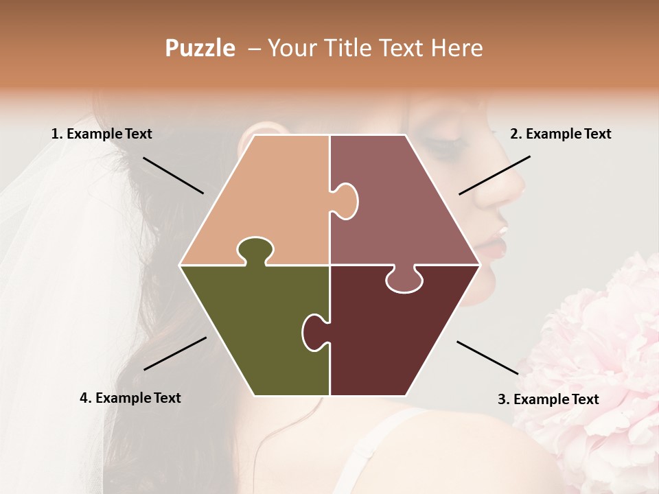 One Bra Bouquet PowerPoint Template