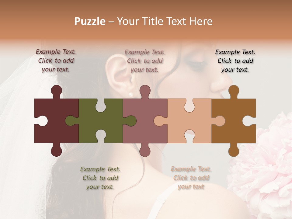 One Bra Bouquet PowerPoint Template