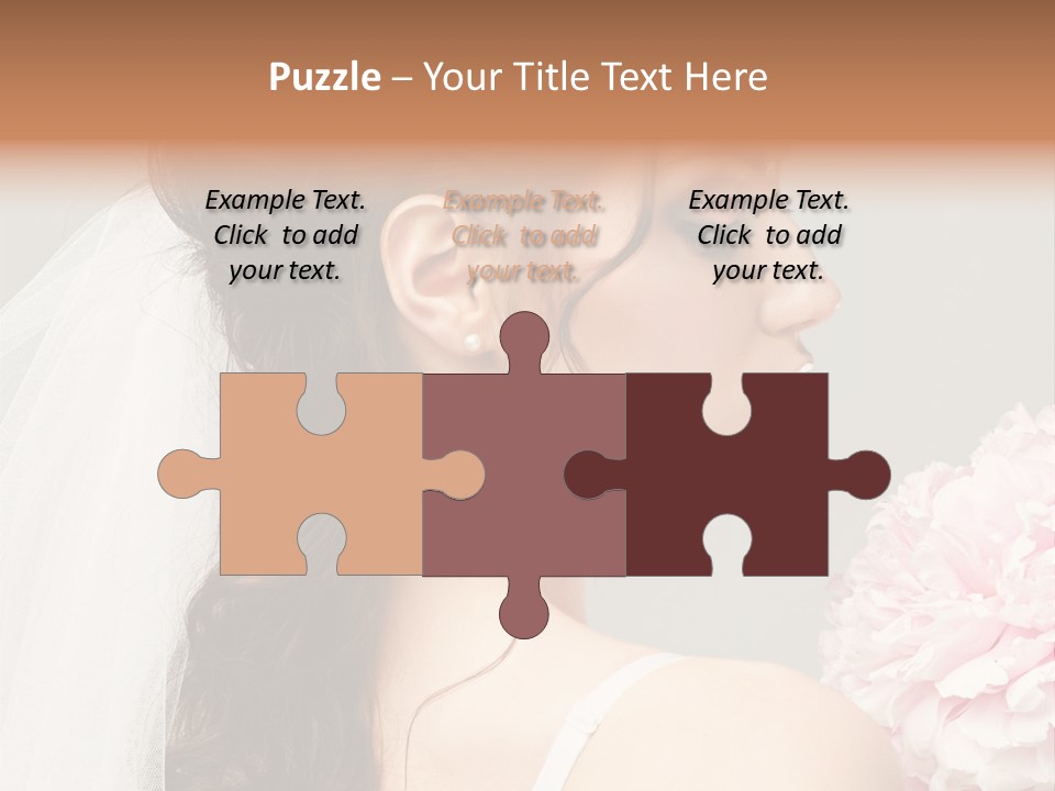 One Bra Bouquet PowerPoint Template