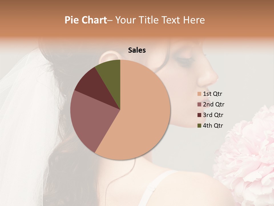 One Bra Bouquet PowerPoint Template