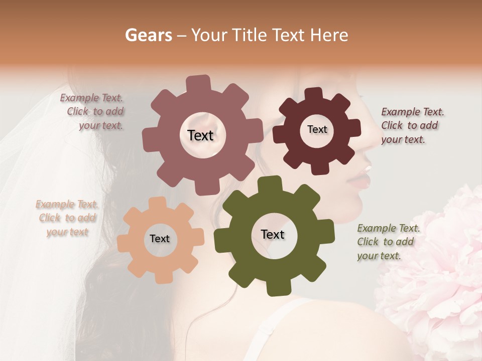 One Bra Bouquet PowerPoint Template