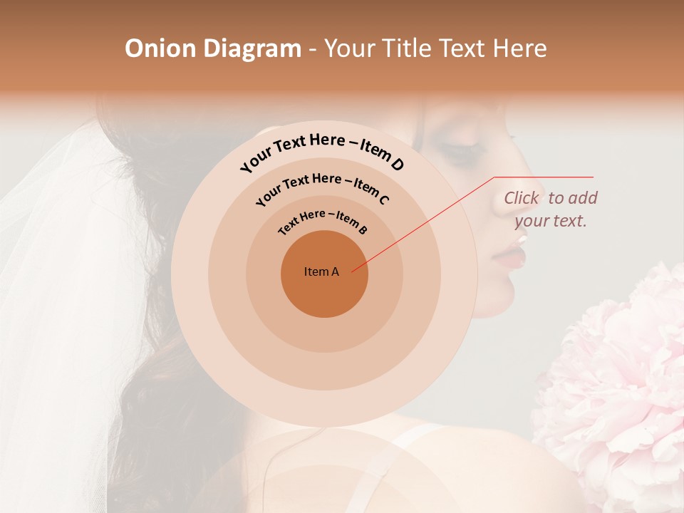 One Bra Bouquet PowerPoint Template