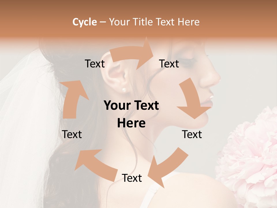 One Bra Bouquet PowerPoint Template