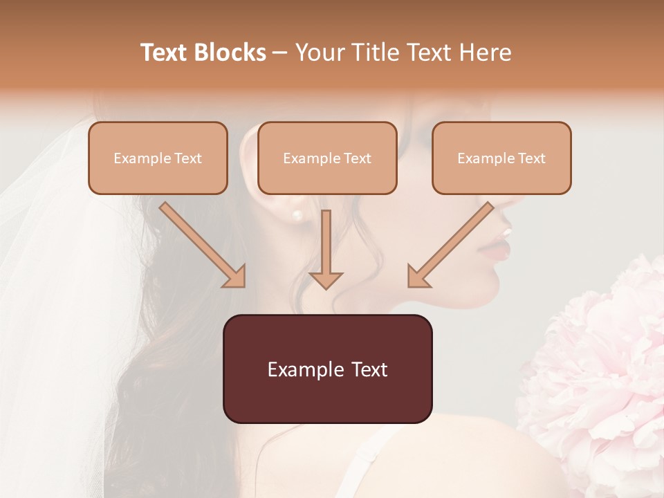 One Bra Bouquet PowerPoint Template