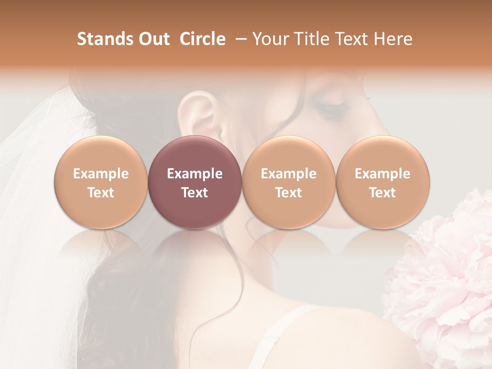 One Bra Bouquet PowerPoint Template